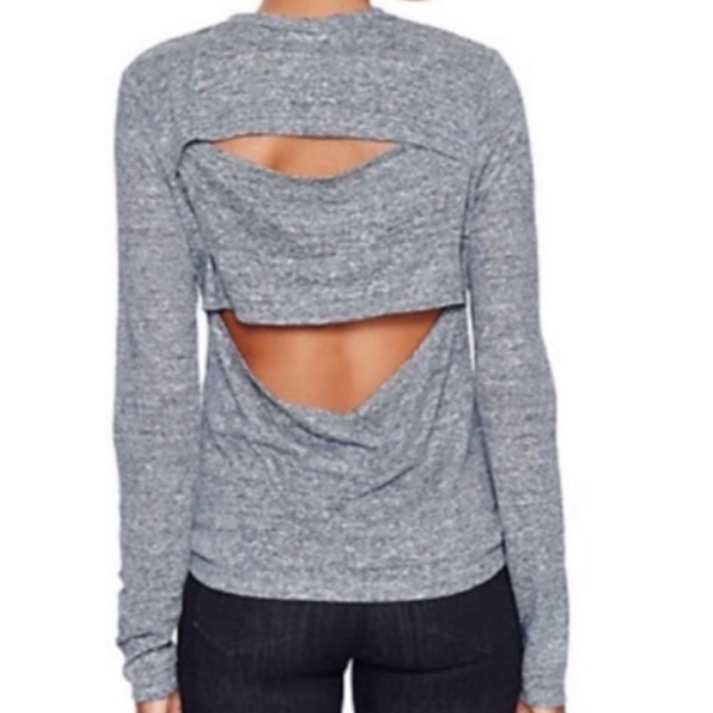 ALC Long Sleeve Top with Cutout Back- NWT